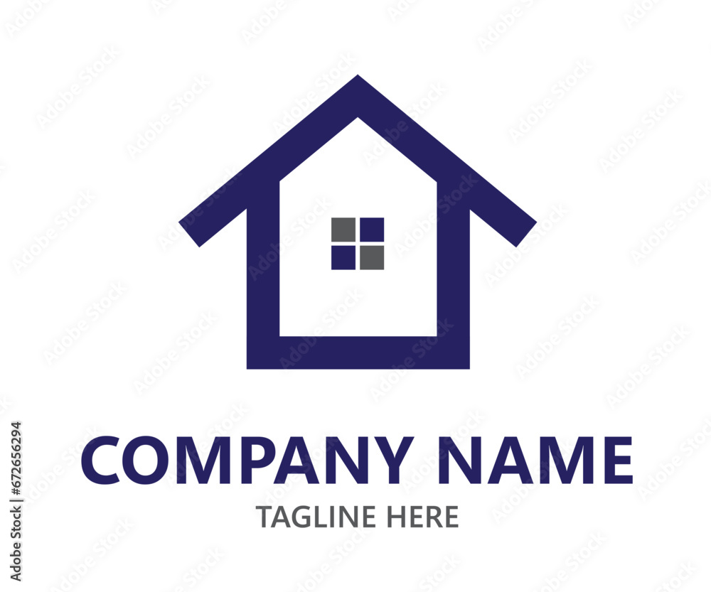 Real Estate logo corporate bussiness Real Estate logo corporate bussiness