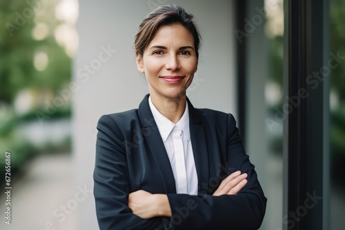 confident business woman portrait a manager or employer