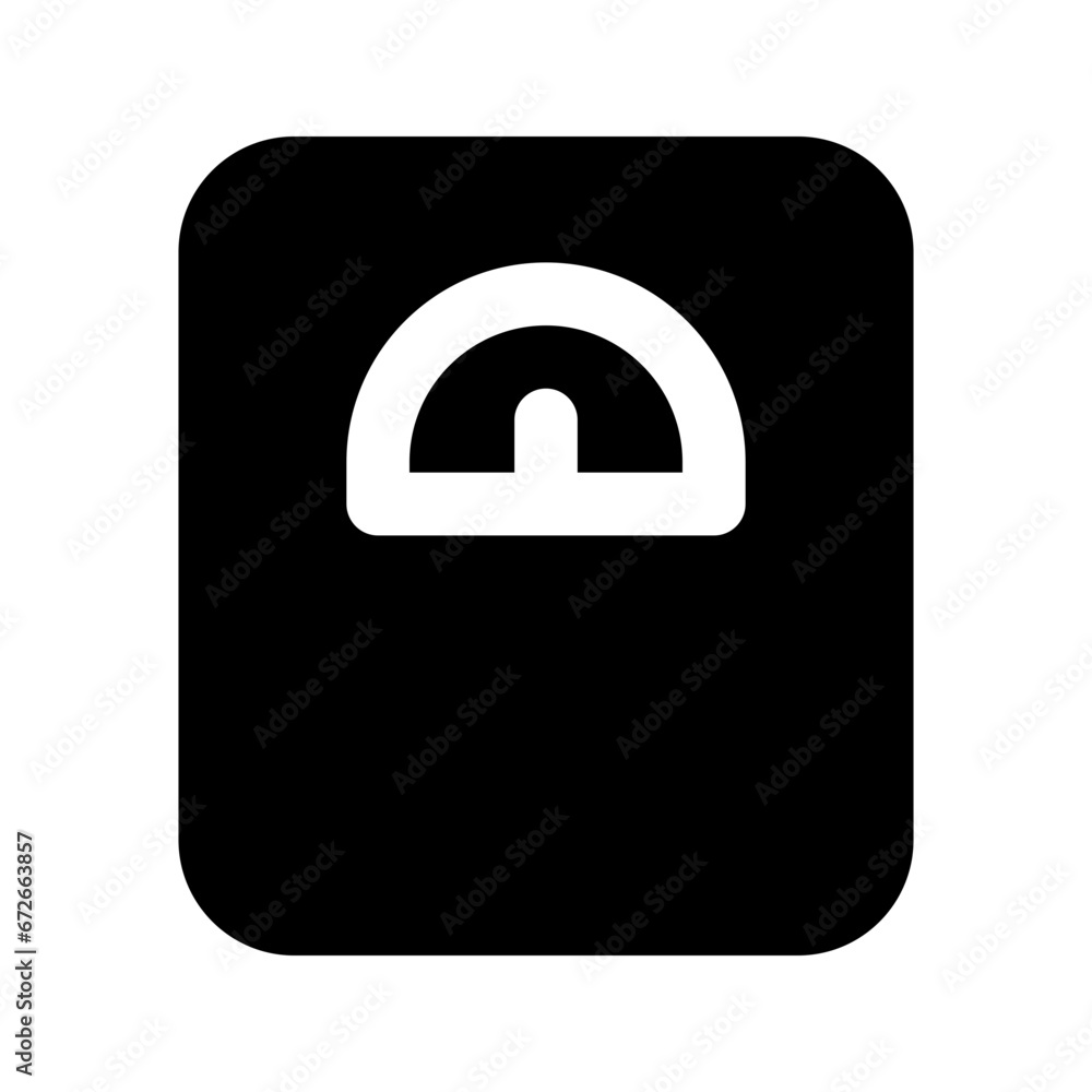 weight scale glyph icon weight scale glyph icon