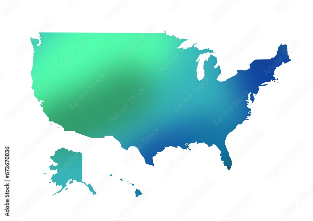 cartography US, map of the us coloured on white background clip art, united states of america map cartography US, map of the us coloured on white background clip art, united states of america map