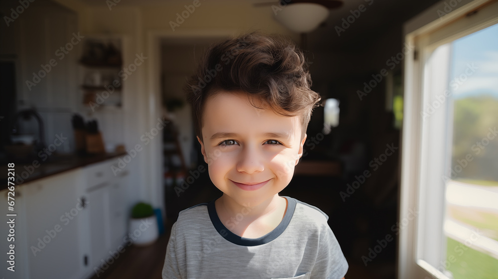 baby boy with dark hair smiling and looking at camera baby boy with dark hair smiling and looking at camera