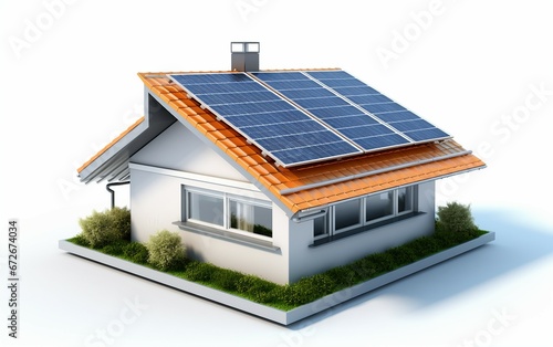 Solar-Powered Home Design © Flowstudio