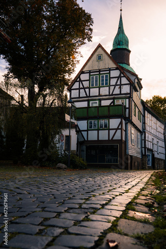 Bad Essener Kirche in der Herbstsonne