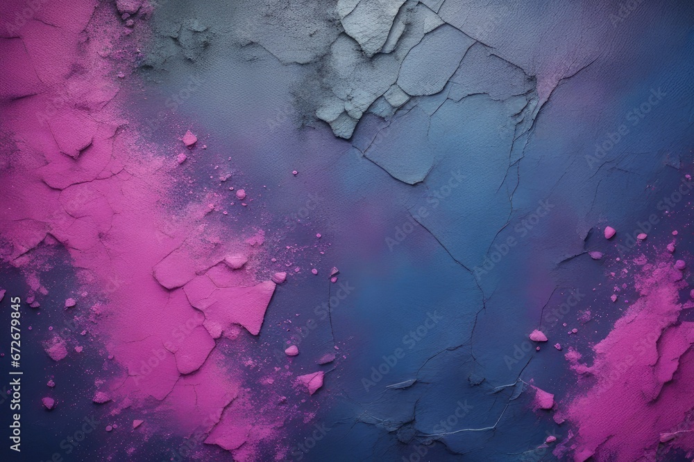 black dark blue violet purple magenta pink abstract grunge background toned painted old concrete flow texture