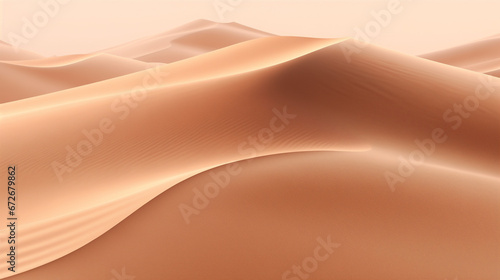 Desert Elegance: Abstract Beige Sand Dunes Textures for a Desert Background - A Flat Lay Composition Evoking the Serenity of Arid Concepts and Desert Landscapes © Ojosdemar
