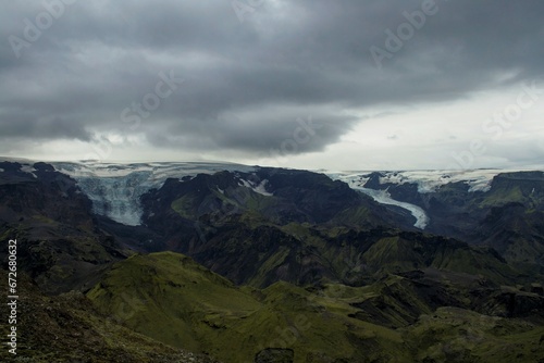 Glaciers of the Icelandic highlands