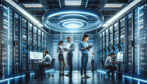 Cutting-Edge Data Center Operations with Diverse IT Professionals