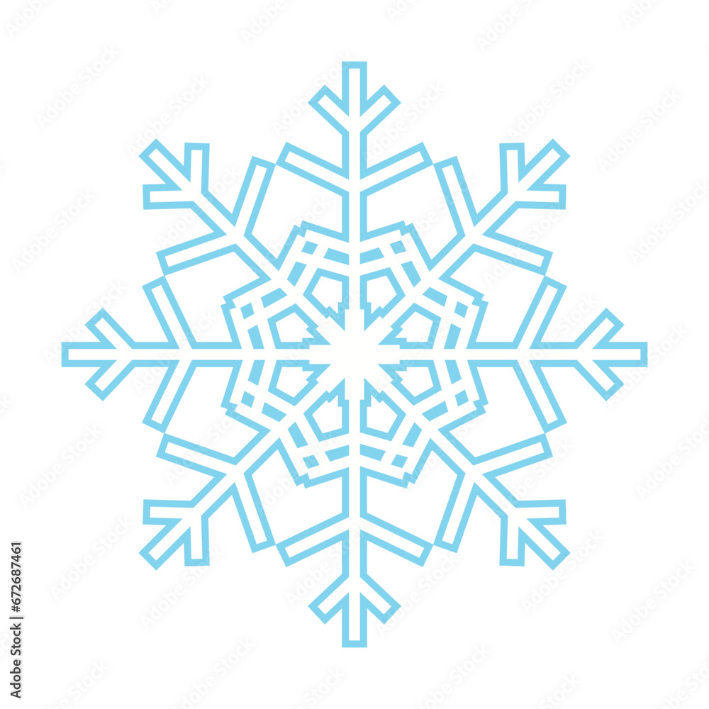 Snowflake Icon Vector Snowflake Icon Vector