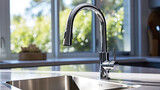 stainless kitchen faucet 