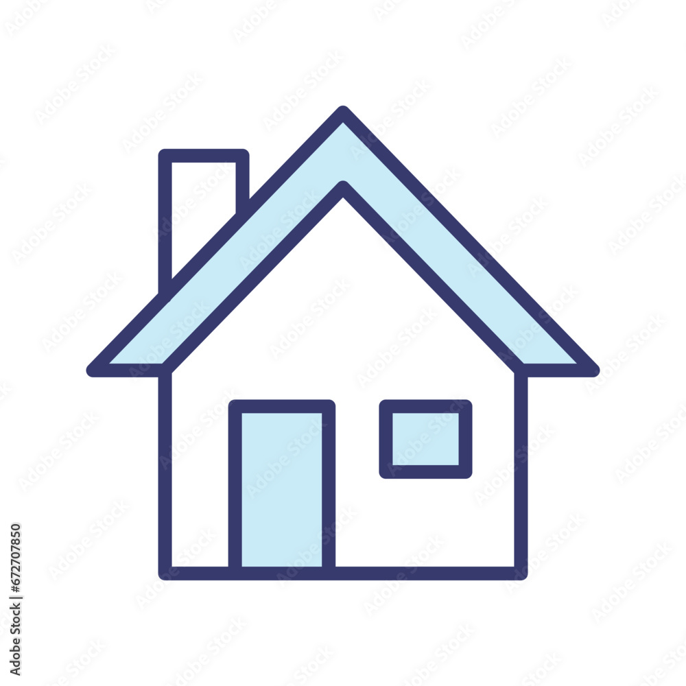 House icons vector on trendy design House icons vector on trendy design
