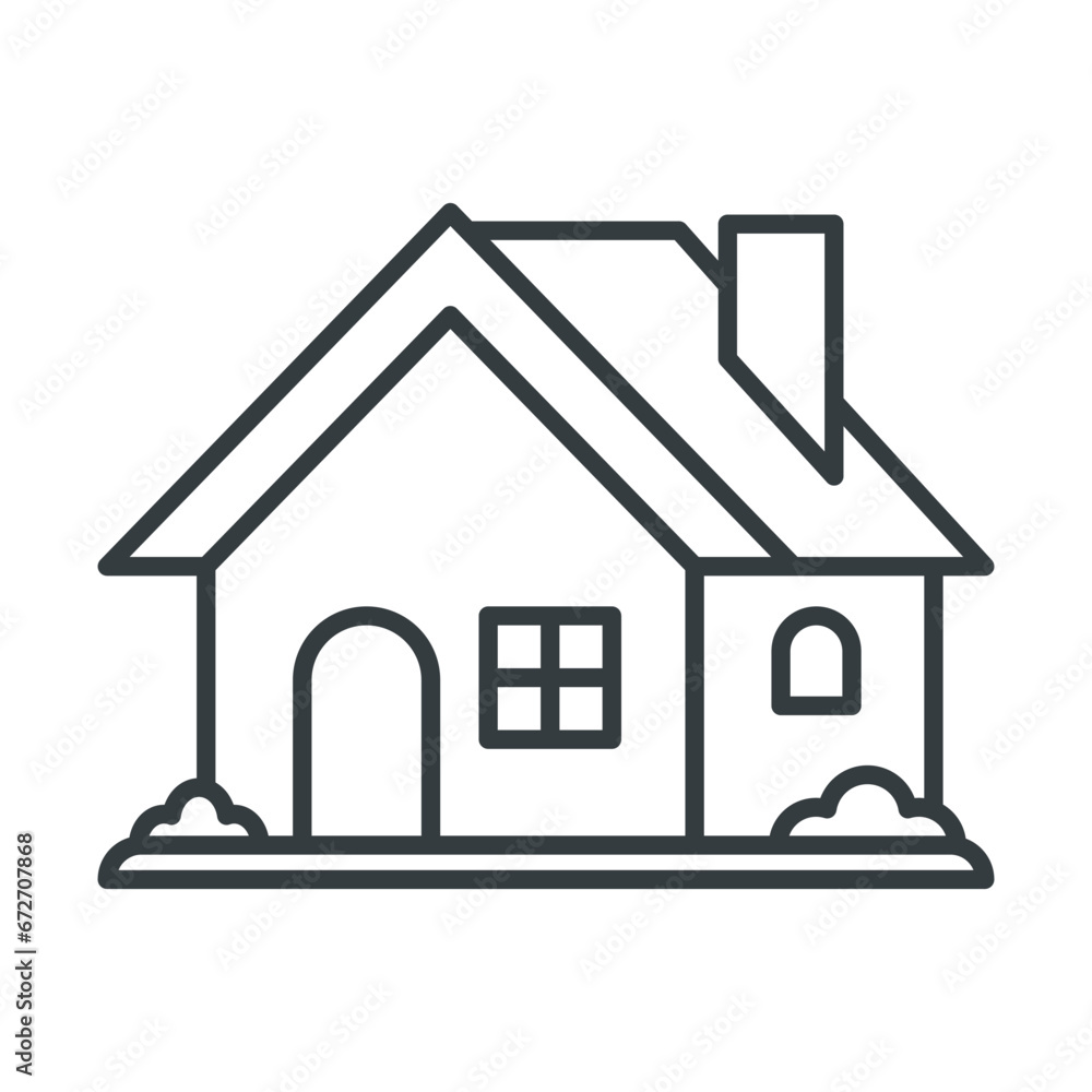 House icons vector on trendy design House icons vector on trendy design