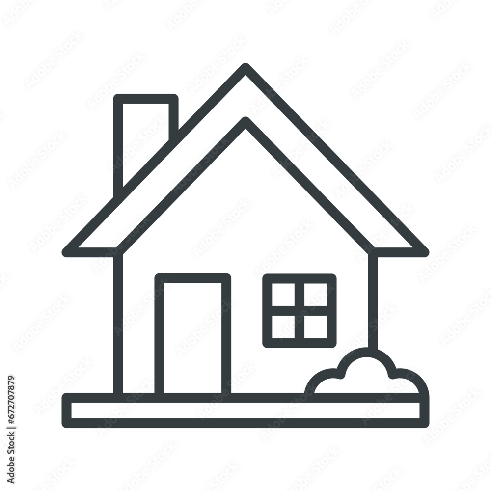 House icons vector on trendy design House icons vector on trendy design