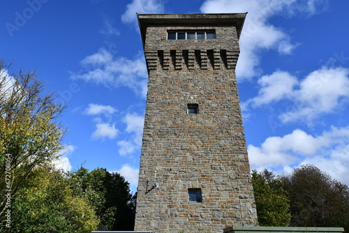 Aussicht auf den Hindenburg Turm in Wermelskirchen