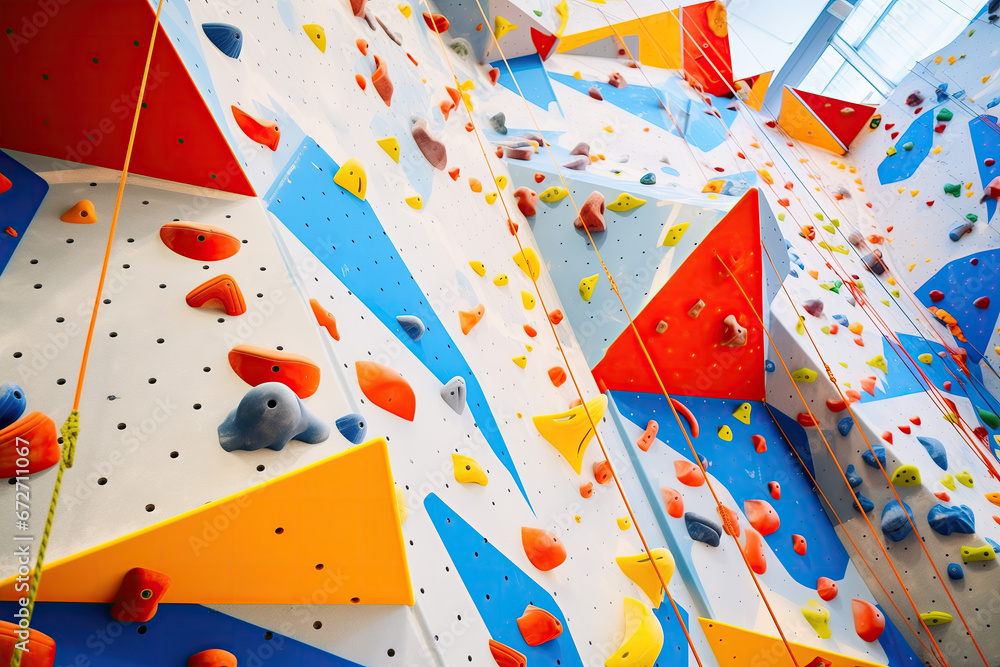Obraz premium Climbing wall
