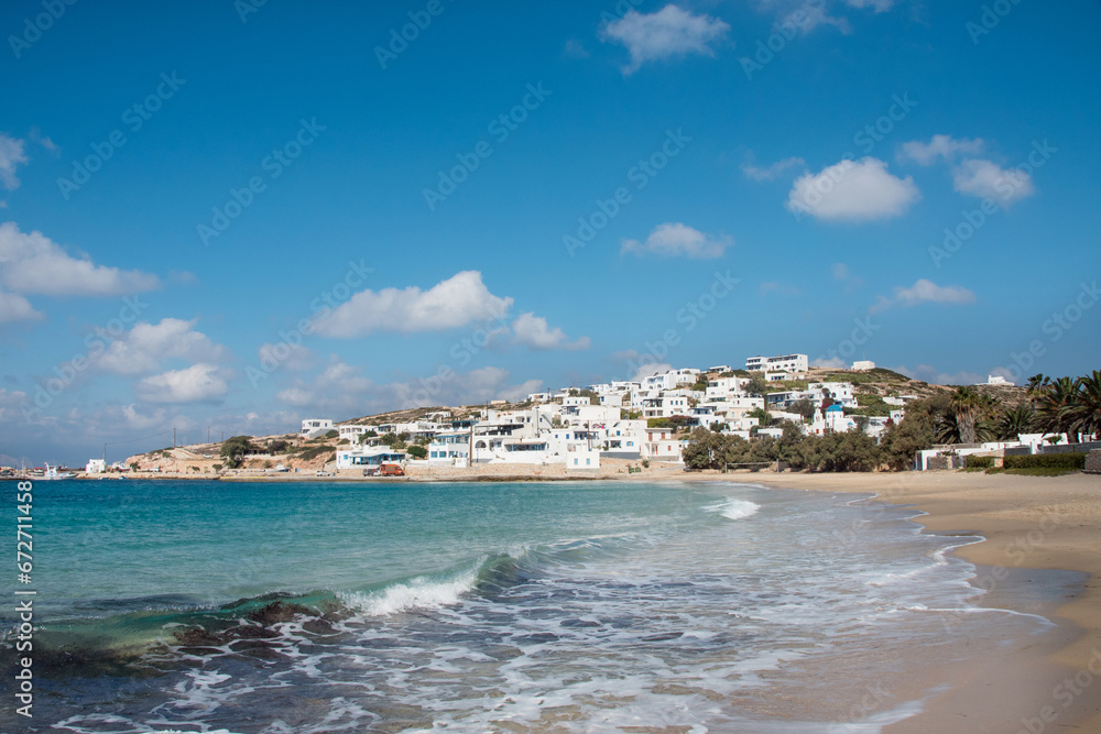 Coastal photo of the greek island of Donousa