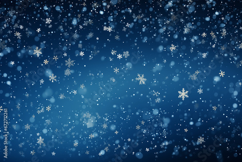 christmas background with snowflakes. Image for christmas greeting cards or marketing campaign. © Zenturio Designs
