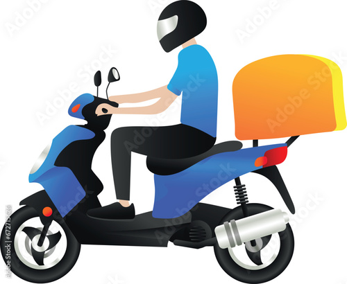 delivery service vector illustration