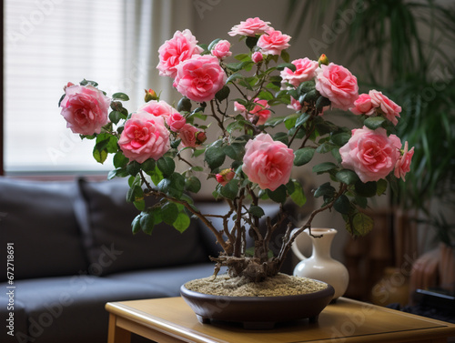 Rose bonsai