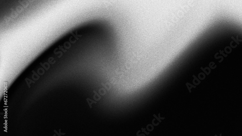 Obraz na plátně 4K Grainy monochrome background with noise