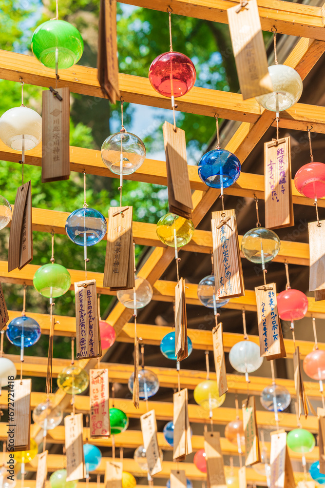 Saitama's Enmusubi Wind Chime Festival 