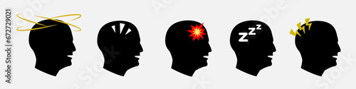 Headache vector 
