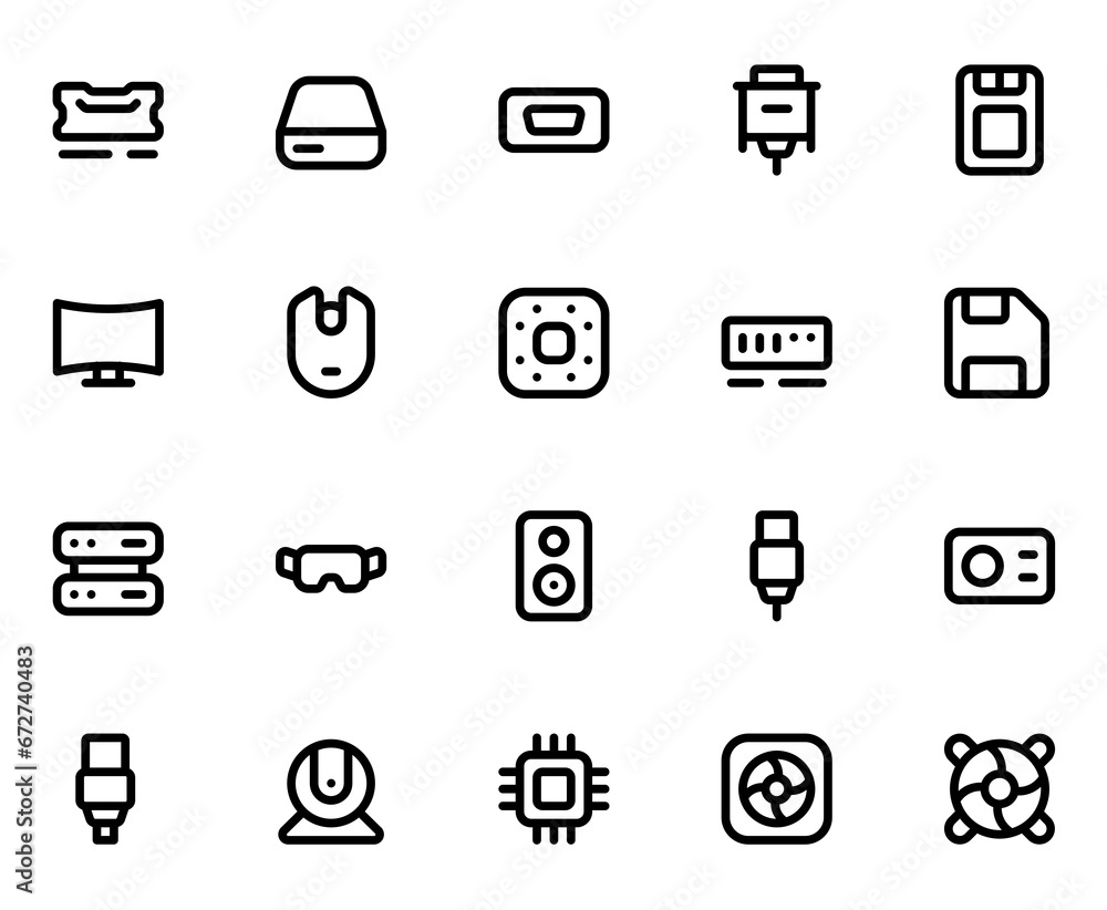 Computer UI Icons