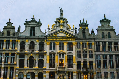 Brussels city is the capital of Belgium for holidays all year round... Brussels , Belgium, 02-10-2020