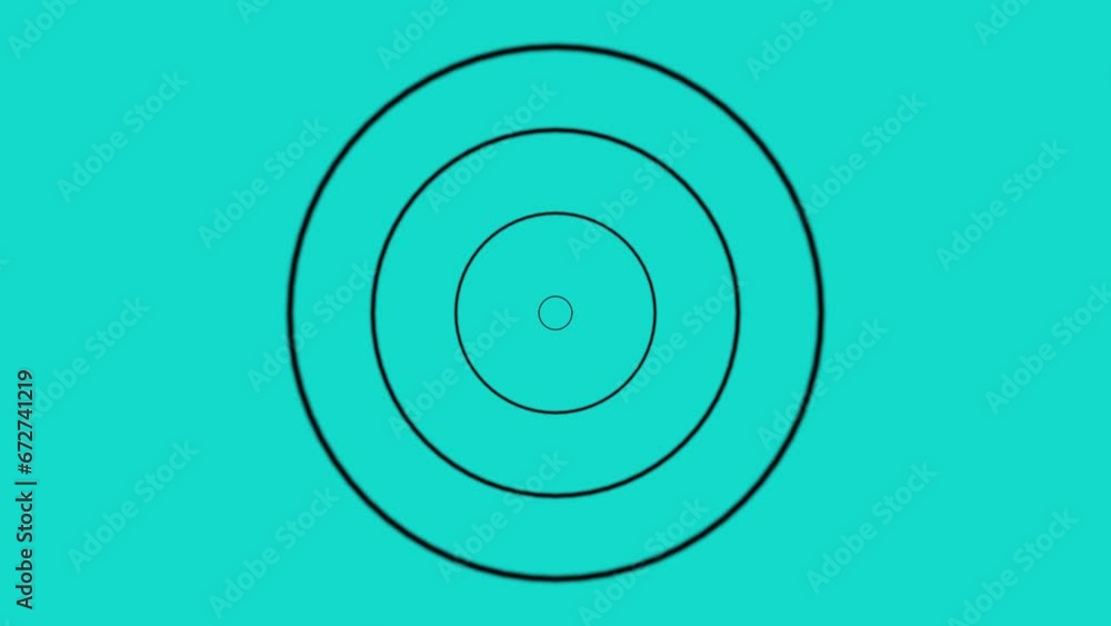 Gradient cyan color circle line stripes motion background 4k animation . Gradient cyan color circle line stripes motion background 4k animation .