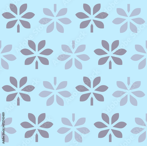 flower as geometric seamless pattern.
