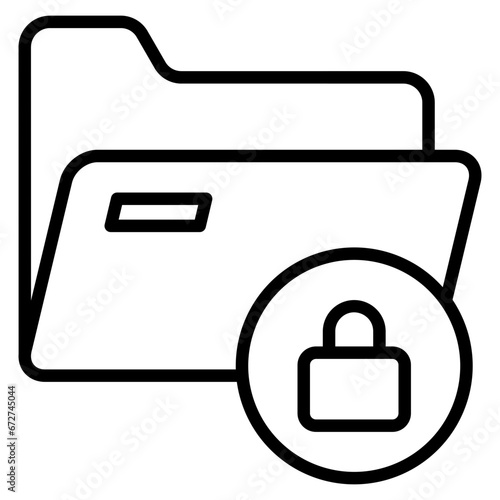 Confidential File Icon