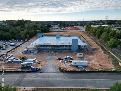 Grading and Construction of Mini Self Storage Facility