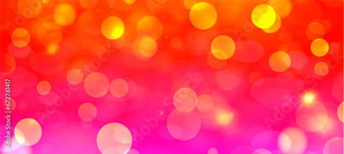Red bokeh background for seasonal and holidays event with copy space for text or image, Best suitable for online Ads, poster, banner, sale, celebrations and various design works