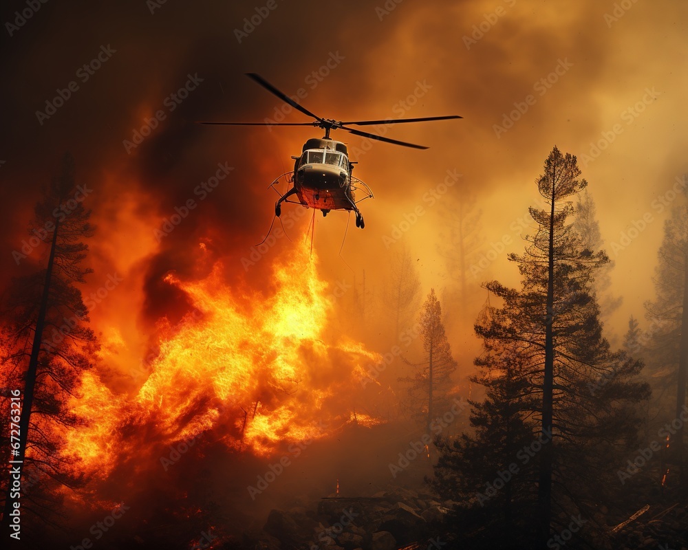 It is said that there is a forest fire and it is called Blazing Inferno. It is said that there is a forest fire and it is called Blazing Inferno.