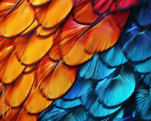 Wallpaper Mural Colorful art of a butterfly texture. Torontodigital.ca