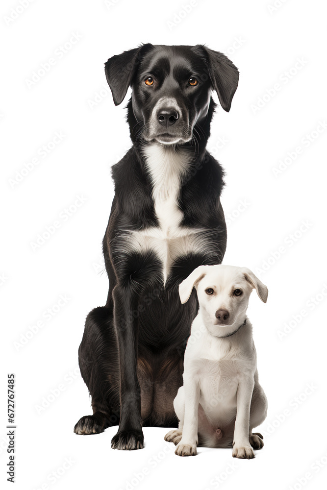 2 border collie dogs sitting together 2 border collie dogs sitting together