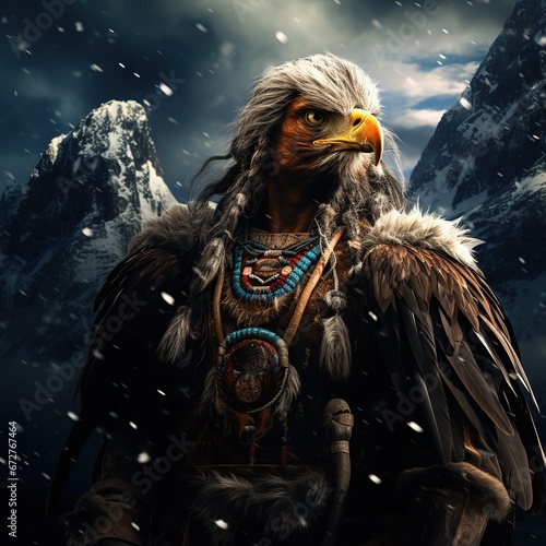 Greater-spotted eagle, Aquila clanga photo