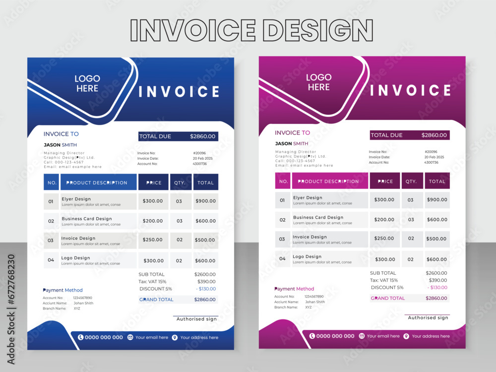 calculation, quantity, price, tax, customer, bill, budget, invoice template design.