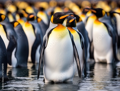 King penguins photo