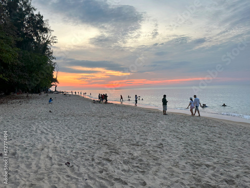 Amazing sunset in Thailand, Views of Thailand 