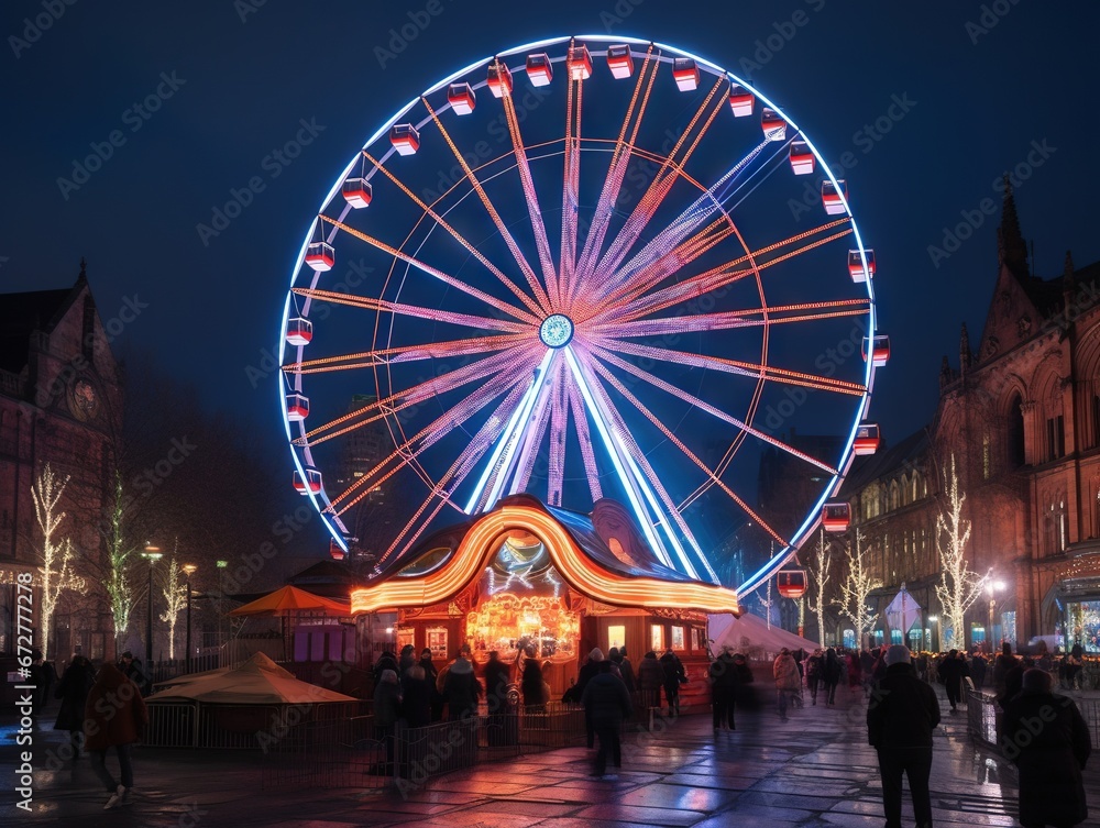 The big wheel of manchester