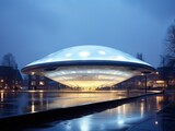 Evoluon a flying saucer-like Dome in Eindhoven