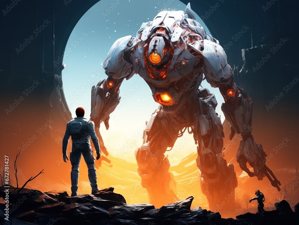 Fototapeta premium Shadow of the cyclops