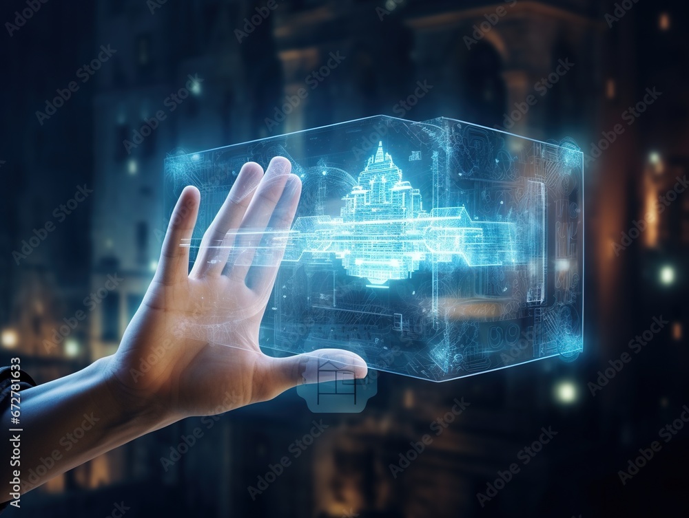 travel futuristic hologram travel futuristic hologram