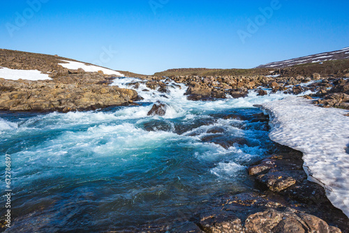 Hikikal River, Putorana Plateau. Russia, Taimyr