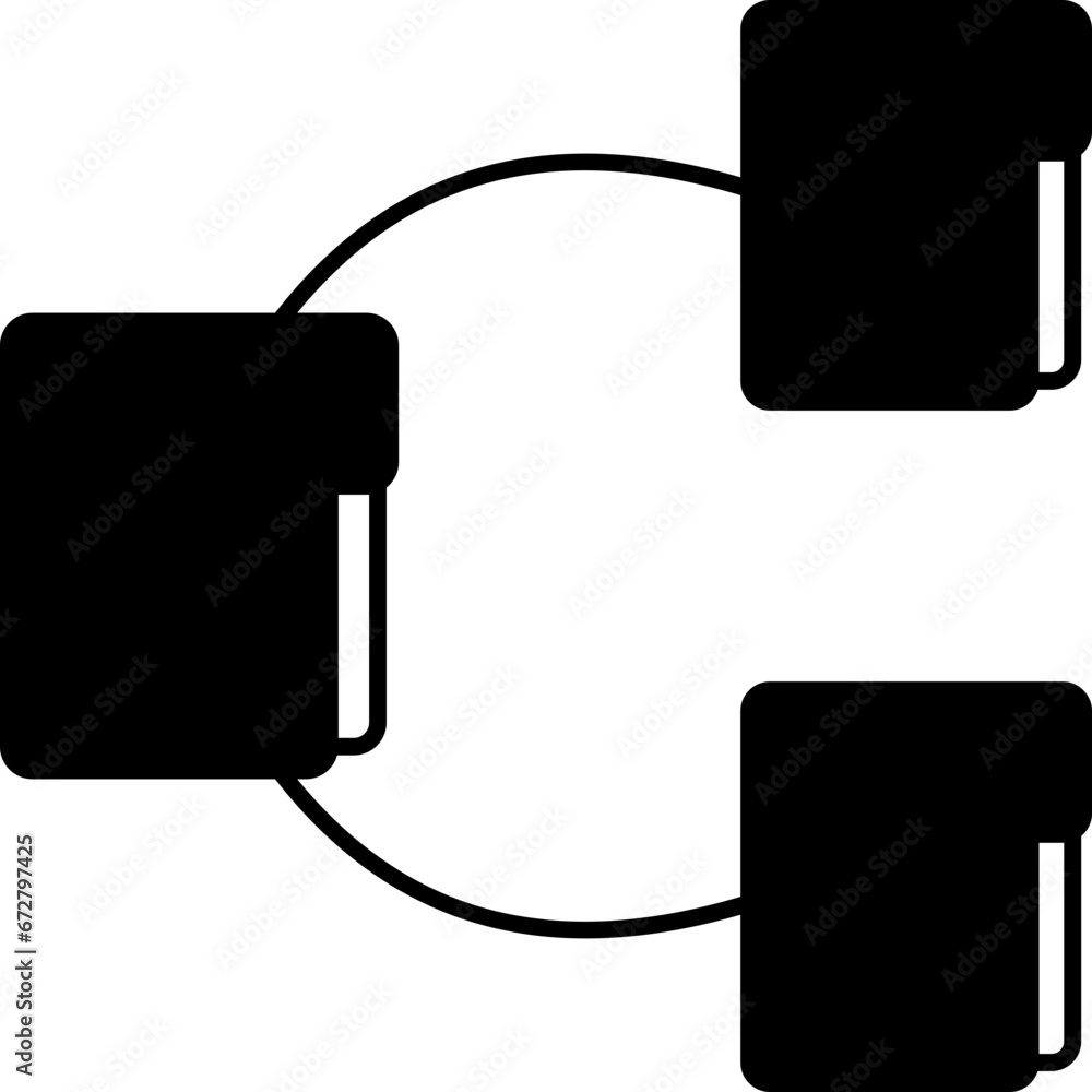Obraz premium subdirectory icon