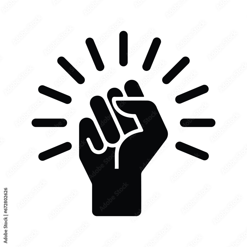 Close Fist Icon. Close Fist Icon.