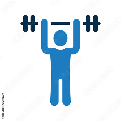 Weightlifting Icon.