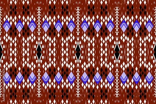 ethnic style pattern.Seamless fabric pattern.Geometric ethnic pattern.Tribal fabric patterns.Sarong fabric pattern.Folk cloth background.colorful aztec background.product design illustrations.