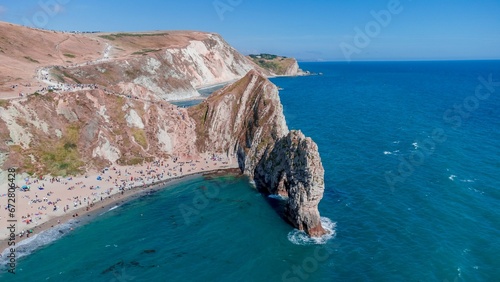 the Handfast Point, on the Isle of Purbeck in Dorset, southern England photo