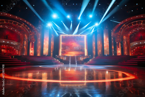 Awe-Inspiring TV Talent Show Stage photo